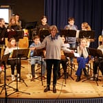 Frau Meyer mit Band